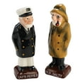 thumbnail image 1 of 180 Degrees Old Salty & Cap'n Pepper Salt and Pepper Shakers - Ceramic Sailors, 1 of 1