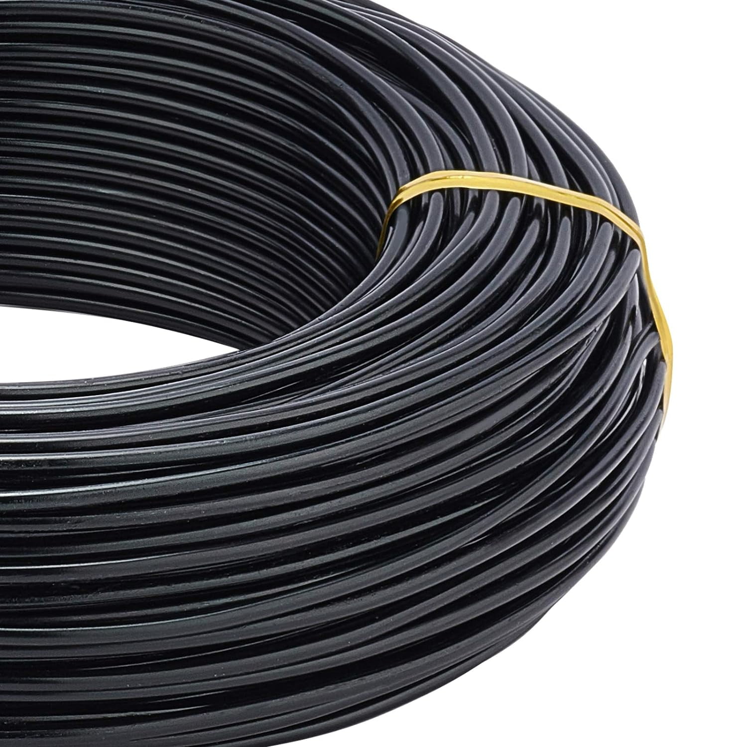 180 Feet 12 Gauge Aluminum Jewelry Craft Wire Bendable Metal Sculpting Wire for Bonsai Trees Floral Arts Crafts Making Black