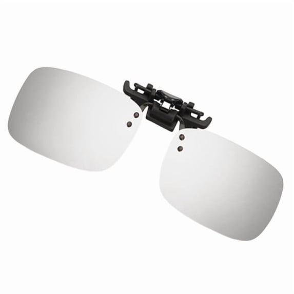 180° Flip Up Polarized Over-Glass Sunglasses UV400 Glare Block TAC Lens Fit Over Myopia Glasses for Cycling Driving Outdoor Sports 5.30"