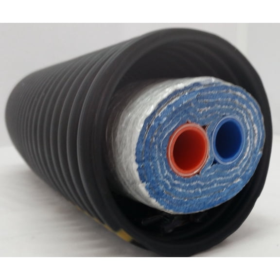 180 Ft of Commercial Grade EZ Lay Five Wrap Insulated 1" Pex AL Pex Tubing