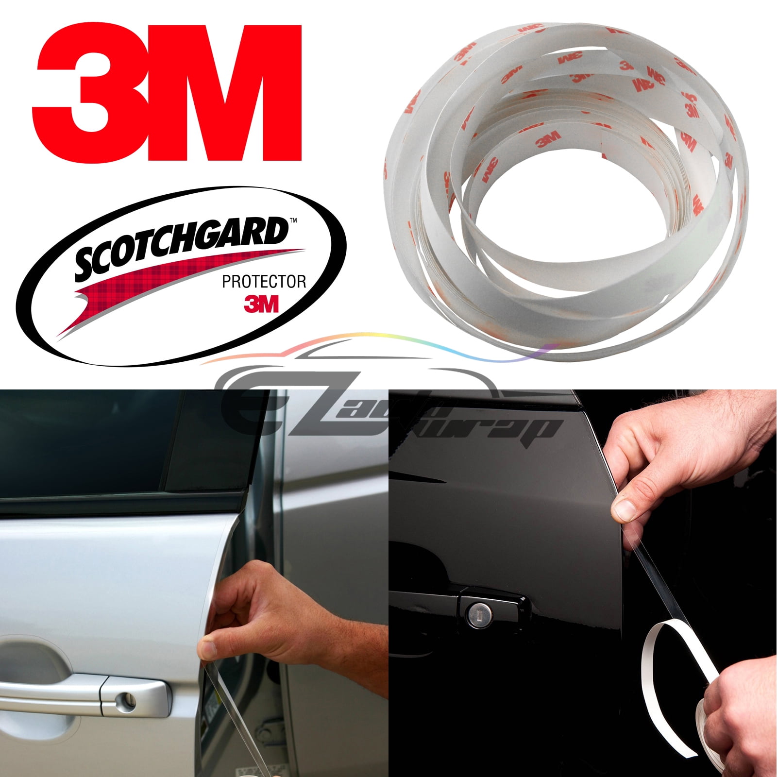 Door Guard 3M Scotchgard Door Edge Guard Film - Clear Paint Protection For Cars, Trucks, Vans, ATVs 3m Door Edge Protection Film - Foto 5
