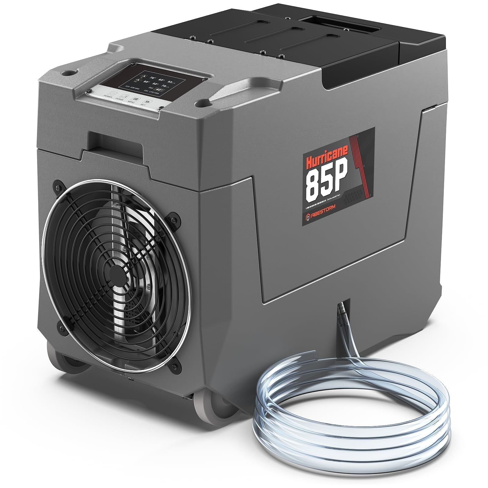 180 PPD Commercial Dehumidifier with Pump, Industrial Dehumidifiers to 2300 Sq.ft for Crawl Space