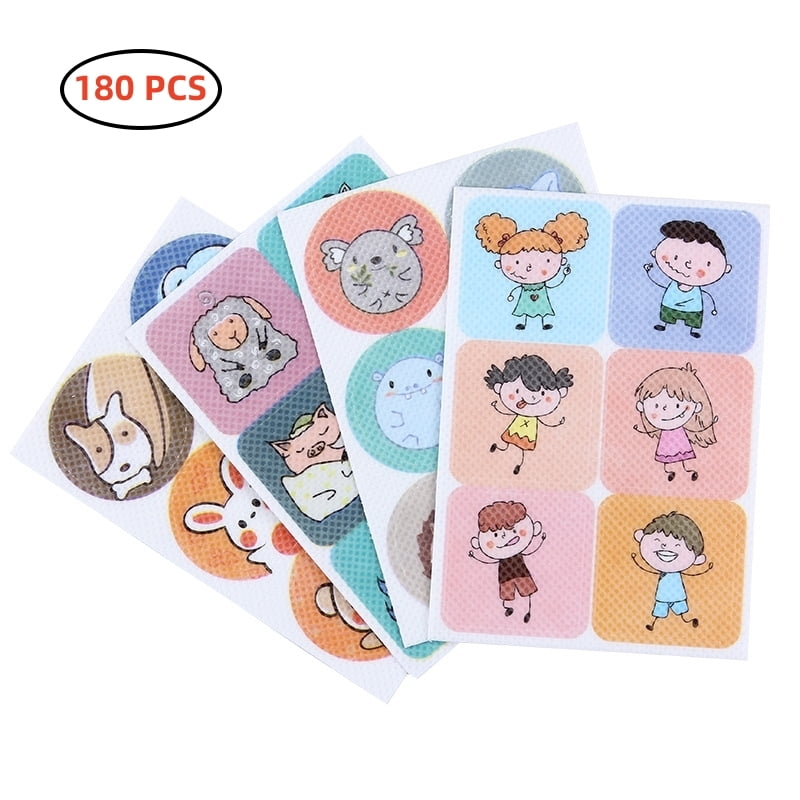 180 Pack Mosquito Repellent Patches, Natural Citronella Stickers for Adult Kids Baby DEET Free