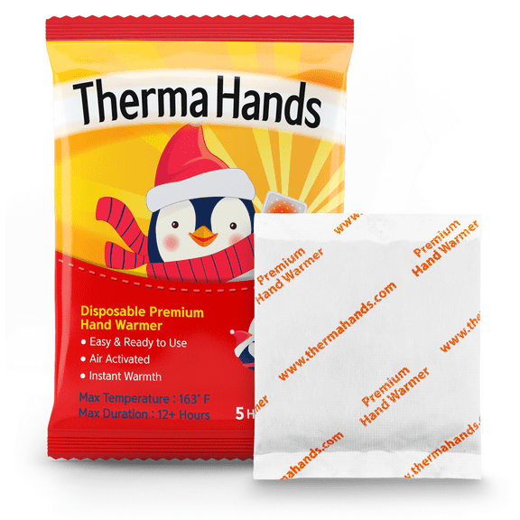 [180 Packs] Hand Warmers / Outdoor Sports / Emergency Preparedness - Air-Activated, Convenient, Safe, Natural, Odorless, Long Lasting Hand Warmer