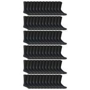 180 Pairs Case of Mens Sports Crew Socks, Wholesale Bulk Pack Athletic Sock, by WSD Black
