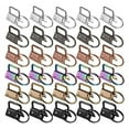 thumbnail image 1 of 180 Pcs Key Fob Hardware 6 Colors Keychain Wristlet with Ring Chain 1 Inch, 1 of 7