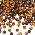 thumbnail image 1 of 180 Pcs Natural Tiger Eye Beads 4mm Round Stone Beads Loose Gemstone Beads Spacer Beads for DIY Crafts Necklace Bracelet Jewelry Making Colorful, 1 of 6