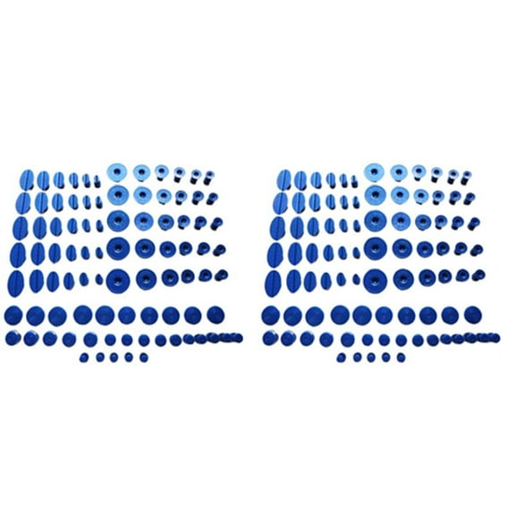 180 Pcs Puller Tabs Paintless Dent Repair Tabs Glue Pulling Tabs Kit for Small Dent