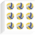 thumbnail image 1 of 180 Pieces Self-Adhesive Sports Ball Labels Stickers 1 Inch Volleyball Sports Stickers for Planner Calendar Scrapbooking Crafting Volleyball Sports Theme Party Decor DIY, 1 of 10
