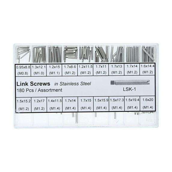 180 SCREW IN LINK PINS FOR ROLEX STRAP BAND BRACELET LINK ADJUST REMOVE REPAIR