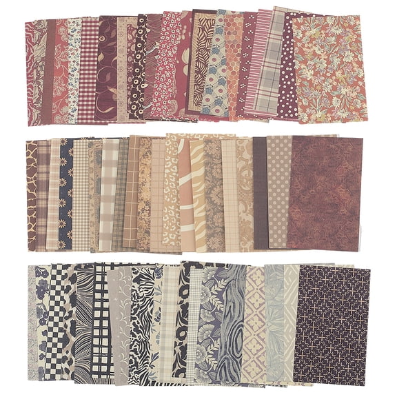 180 Sheets Aesthetic Scrapbook Papers Retro Journal Decorative Vintage Journaling Supplies Craft Paper Kit
