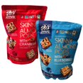 thumbnail image 1 of 180 Snacks Skinny Almond Pops with Cranberries and Blueberries, Crunchy Brown Rice Snack, Oven-Baked Gluten-Free Non-GMO Healthy Snack for Lunchbox Travel Office Home School, 15 Oz Bag Pack of 2, 1 of 7