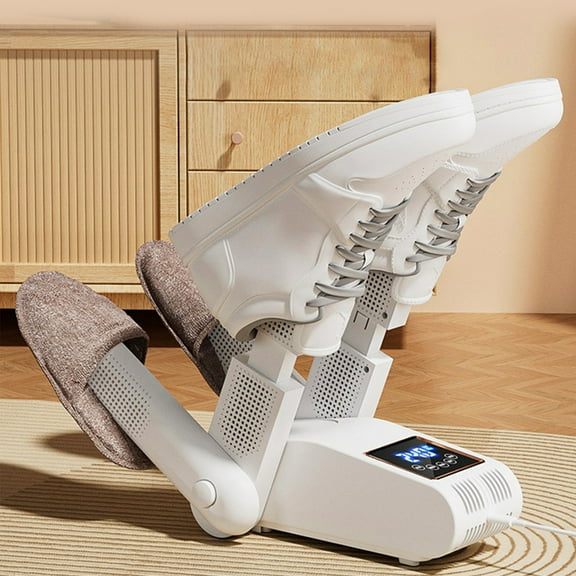180 Telescopic Adjustable Boot Shoe Glove Dryer, Intelligent Timed Forced Hot Air Deodorizing Foot Warmer, 150W Fast Drying Portable Foot Gear Dryer For Hunting Ski Outdoor Work Footwear