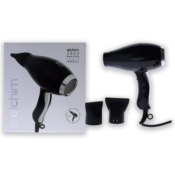 ($180 Value) 3900 Black and Silver Healthy Ionic Hair Dryer