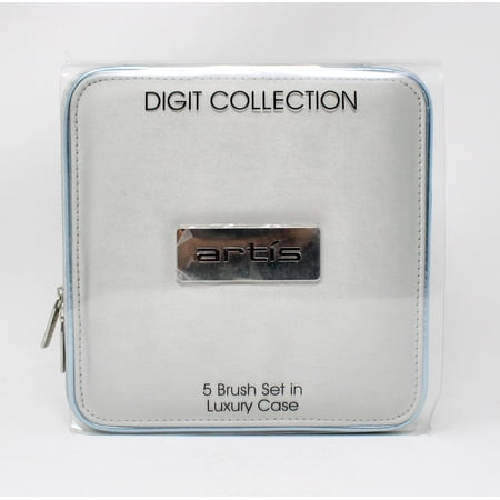 ($180 Value) Artis Digit Collection 5-Piece Makeup Brush Set In Luxury Case