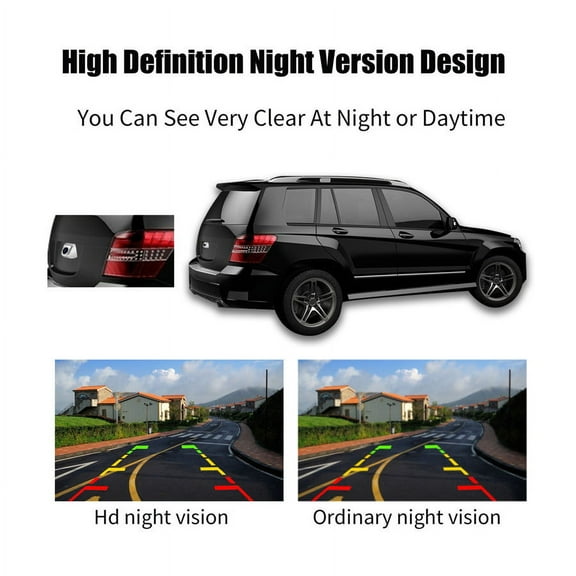 180 Wide-Angle Car Front View Korean Screw Reversing Camera Parking Assistance