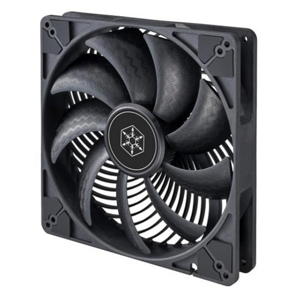 180 mm Air Penetrator 184i Pro Enhanced PWM Controlled Air Channeling Fan, Black