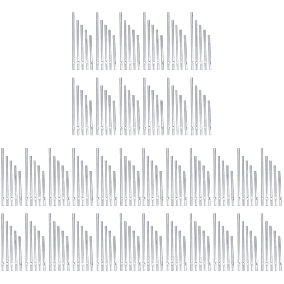 180 Pieces Aluminum Wind Chime Tubes for Chime Repair, Replacement Parts and Craft Projects