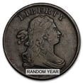 thumbnail image 1 of 1800-1808 Draped Bust Half Cent VF, 1 of 2