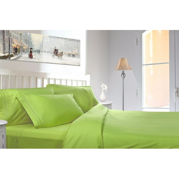 1800 COLLECTION DEEP POCKET 4 PIECE BED SHEET SET 26 COLORS ALL SIZES AVAILABLE