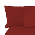 thumbnail image 1 of 6-Piece Egyptian Cotton Feel Bed Sheets Set, Deep Pockets, 4 Pillowcases, 1800 Count, 1 of 17