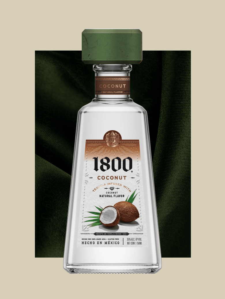1800 Coconut Tequila, 1 l Bottle 35% ABV - Walmart.com