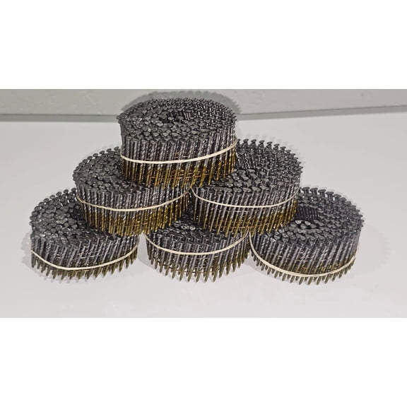 1800 Count Coil Screw Nails 2" x 0.099" Pallet Roofing Framing Fencing