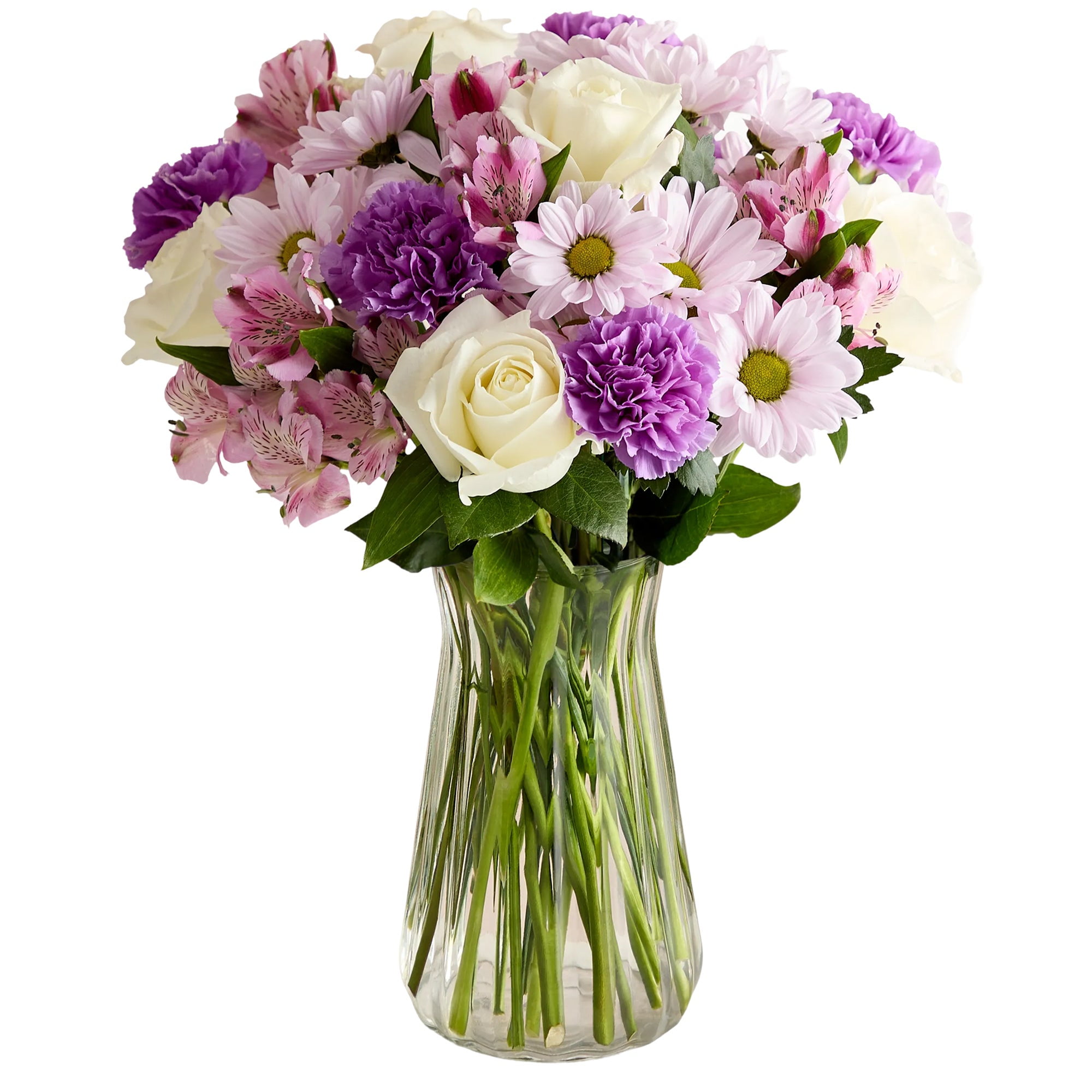 1800 Flowers - Garden Bouquet: Lavender & Multicolor Fresh Cut