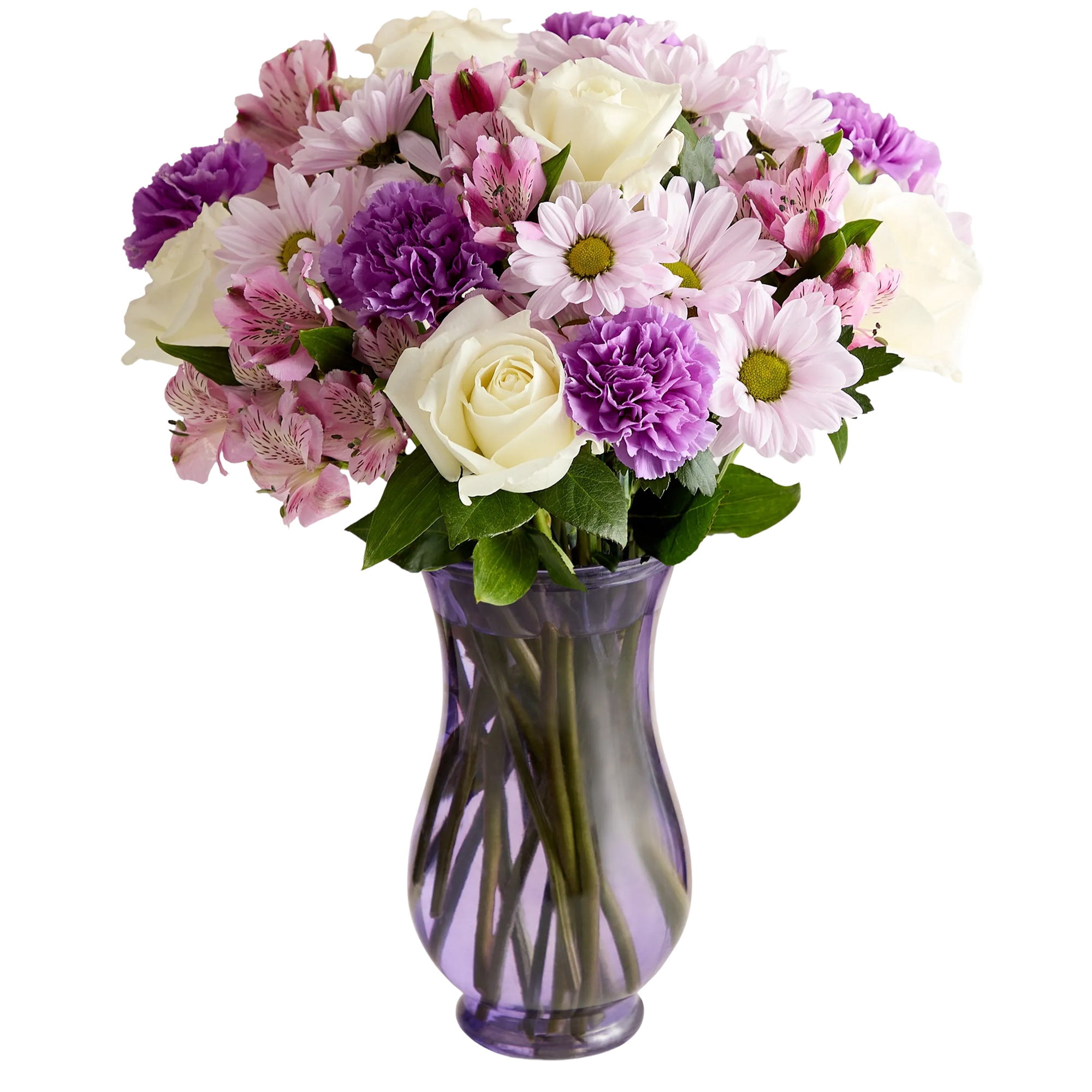 1800 Flowers - Garden Bouquet: Lavender & Multicolor Fresh Cut