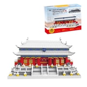 1800 PCS Chinese Architecture Micro Building Bricks Model Kit for Adults   Detailed Architectural Display Model   Ages 14+