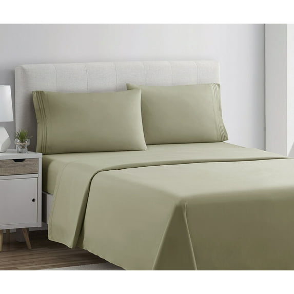 1800 Series 4 Piece Bed Sheet Set Hotel Luxury Ultra Soft Deep Pocket Bed Sheets