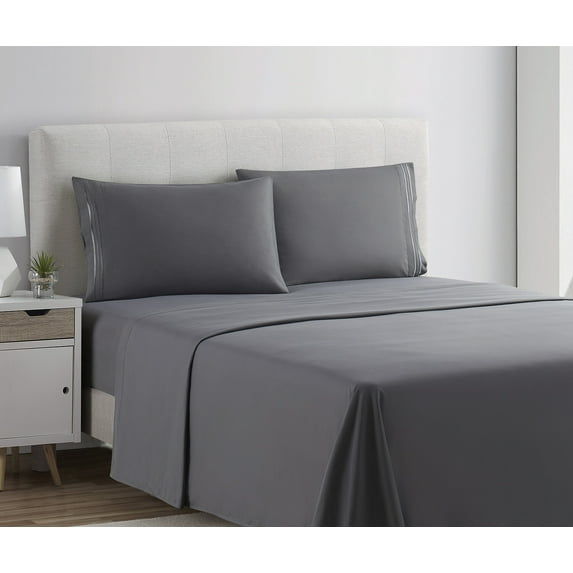 1800 Series 4 Piece Bed Sheet Set Hotel Luxury Ultra Soft Deep Pocket Bed Sheets