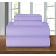 thumbnail image 1 of 1800 Series Deep Pocket 4 Piece Bedding, Luxury Soft Microfiber California King Lilac, 1 of 5