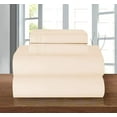 thumbnail image 1 of 1800 Series Deep Pocket 4 Piece Bedding, Luxury Soft Microfiber King Cream, 1 of 5