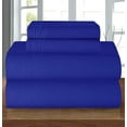thumbnail image 1 of 1800 Series Deep Pocket 4 Piece Bedding, Luxury Soft Microfiber King Royal Blue, 1 of 5