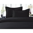 thumbnail image 1 of 1800 Series Wrinkle 4-Piece Bed Sheet set, Deep Pocket - King Black, 1 of 4
