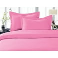 thumbnail image 1 of 1800 Series Wrinkle 4-Piece Bed Sheet set, Deep Pocket - Queen Light Pink, 1 of 3