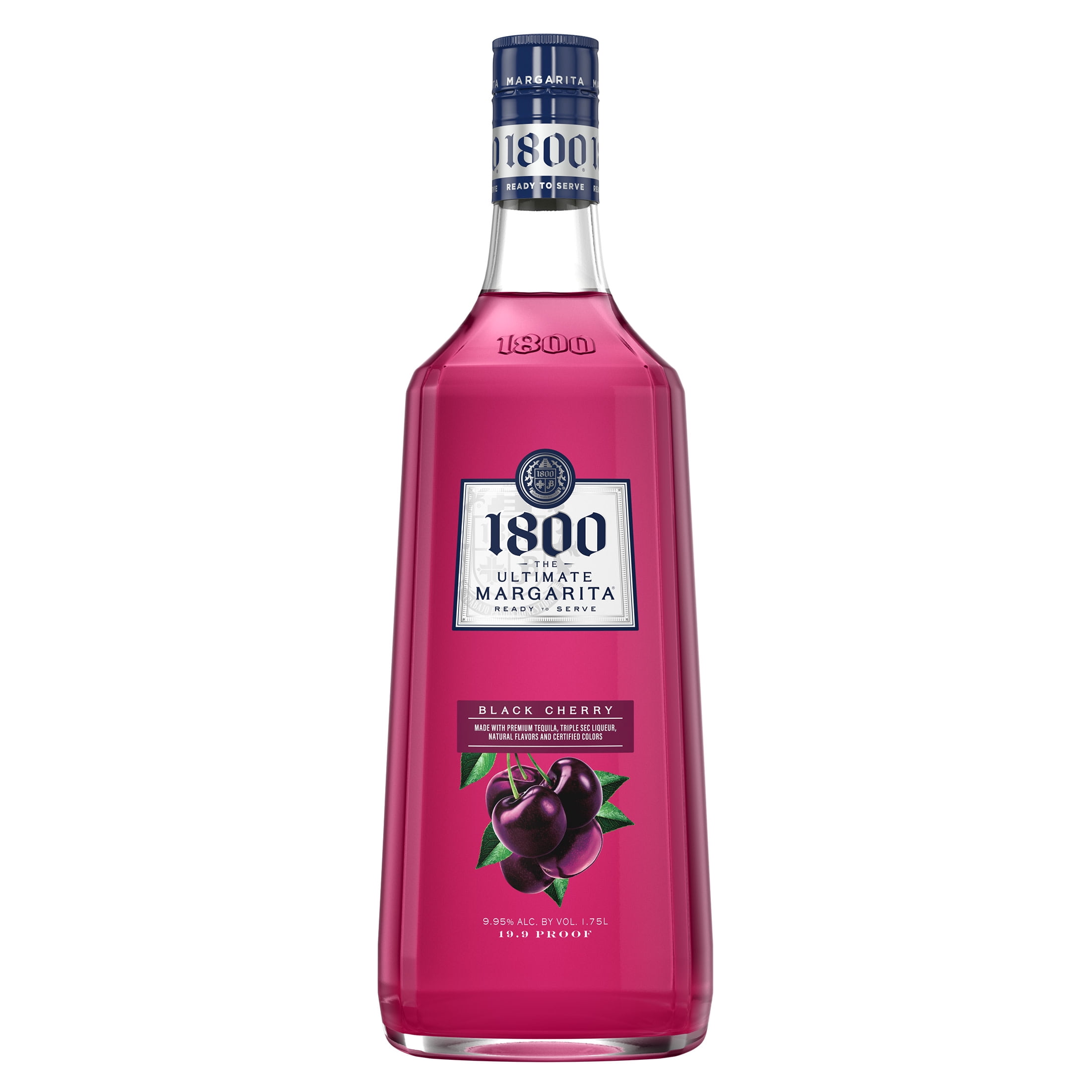 1800 The Ultimate Margarita Black Cherry Cocktail, 1.75 L Glass