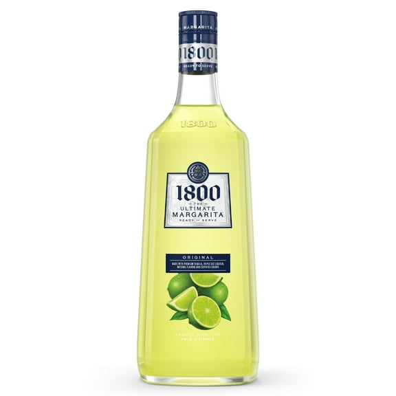 1800 The Ultimate Margarita, Original Lime, 9.95% ABV, 1.75 L Plastic Bottle