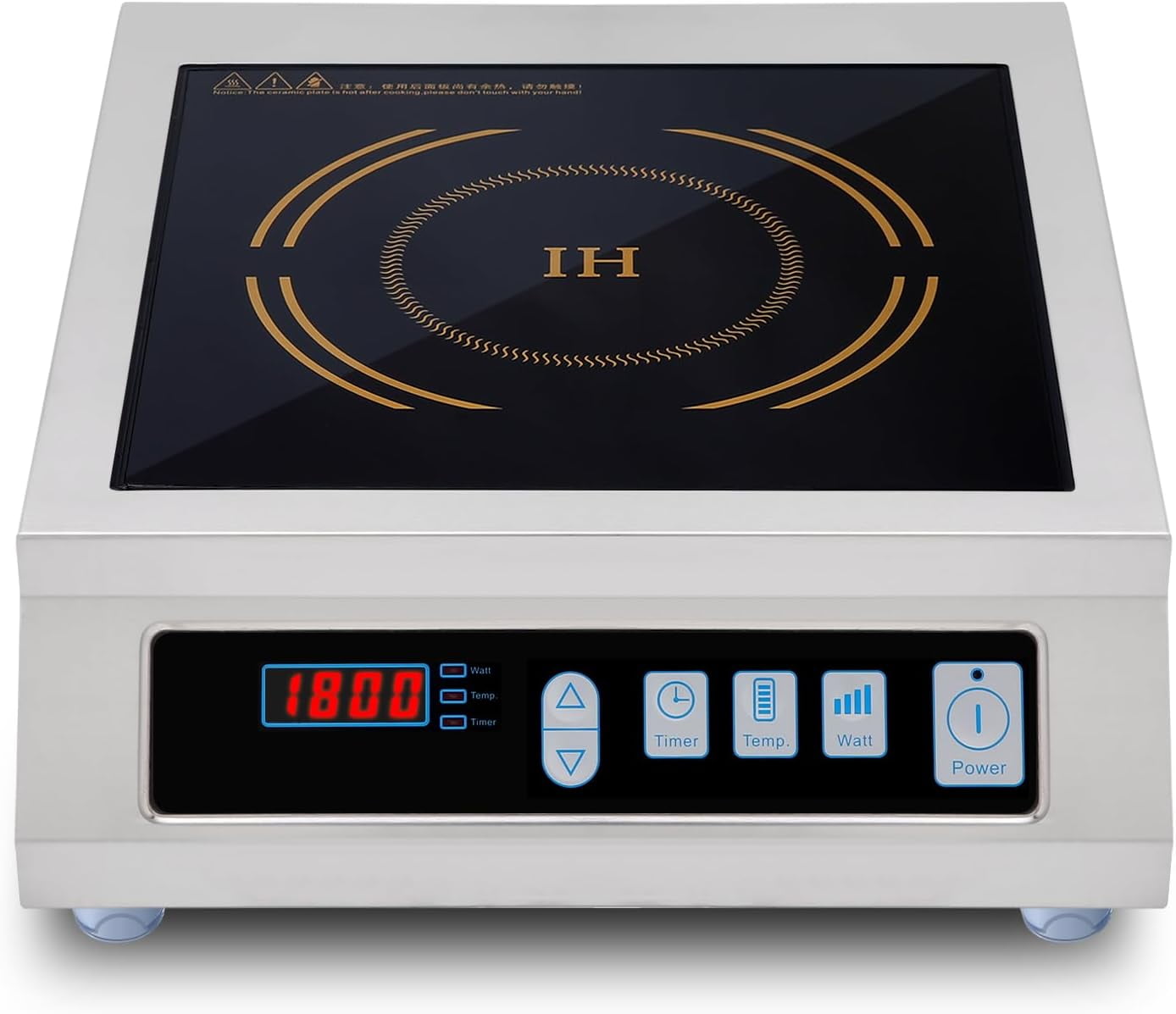 Induction Cooker 5000w Commercial Single Induction Hob Electric Cooker  Canteen Restaurant Electric Stove for Cooking High Power - AliExpress