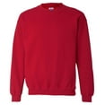 thumbnail image 1 of 18000 Adult Sweatshirt -Red-3X-Large, 1 of 2
