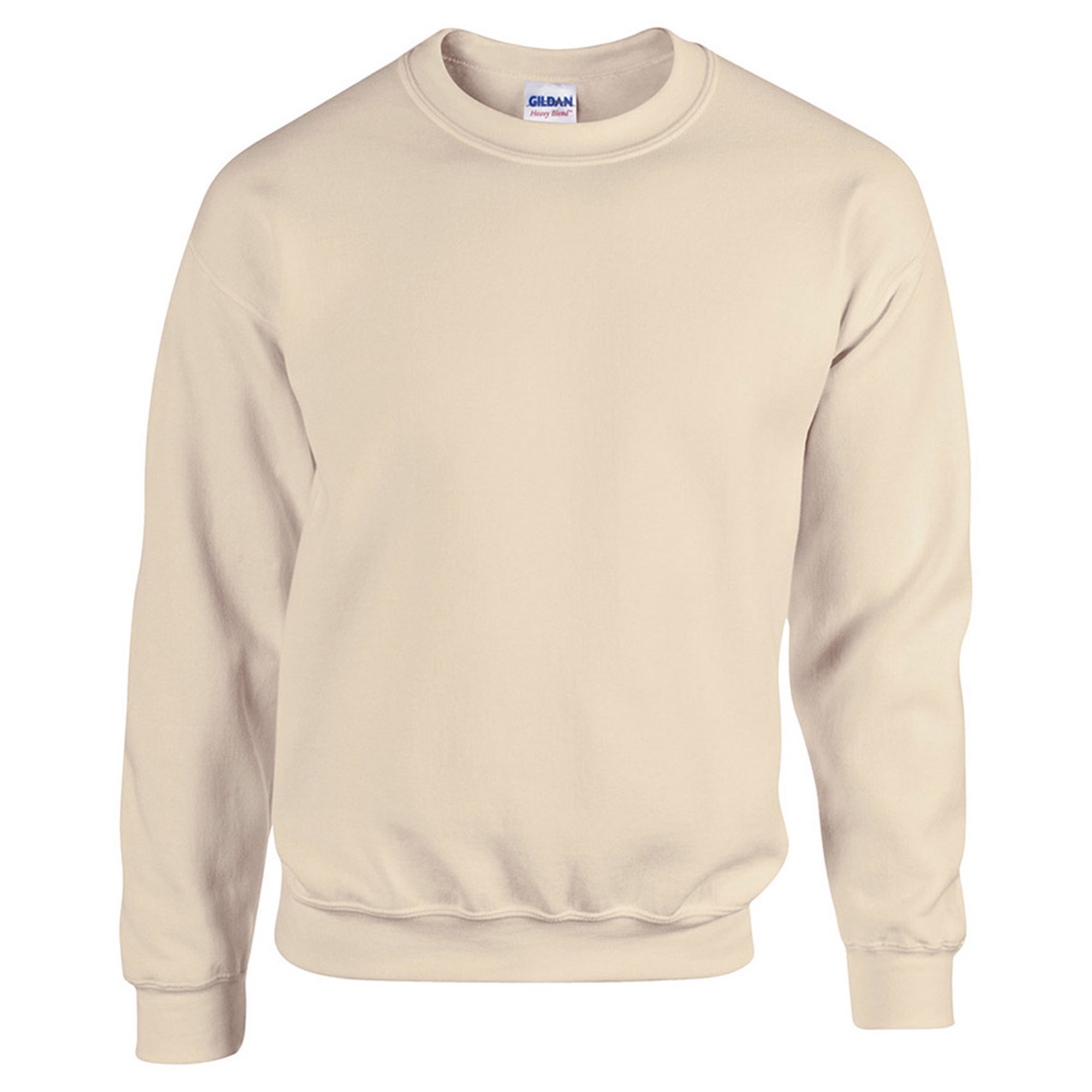 sand gildan crewneck