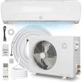 thumbnail image 1 of 18000 BTU Ductless Mini Split Air Conditioner and Heat Pump System - 230V, 19 SEER2, Cools & Heats Up to 1250 Sq Ft, Includes Pre-Charged Condenser, Installation Kit and Remote Control, 1 of 7