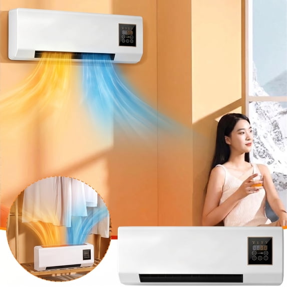 18000 BTU Window Air Conditioner 450 sq ft. Intelligent AC, with Remote Control, Can be Used as a Dehumidifier/Fan, Operates Quietly, Energy-Saving