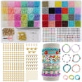 thumbnail image 1 of 18000 PCS 2 Boxes Glass Seed Beads for Jewelry Making Kit,Tiny Beads Set for Bracelets Making, DIY,Art and Craft Friendship Gifts Toys for Girls Kids Adults,3mm, 1 of 7