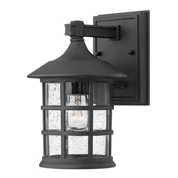 1800BK Hinkley Lighting Freeport - 9.25 Inch 11.5W LED Small Outdoor Wall Lantern-Black Finish