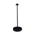 thumbnail image 1 of 1800MAh Rechargeable Led Table Lamp Modern Touch Adjustment Table Lamp for Bedroom Restaurant Decoration Light Black, 1 of 5