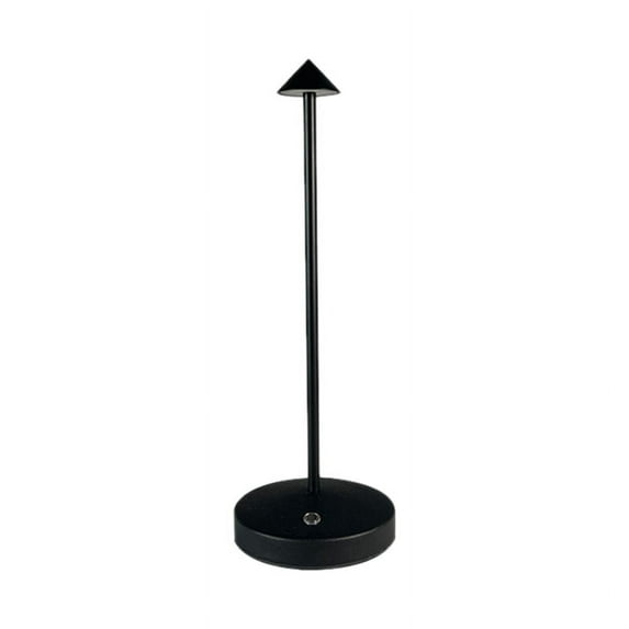 1800MAh Rechargeable Led Table Lamp Modern Touch Adjustment Table Lamp for Bedroom Restaurant Decoration Light Black