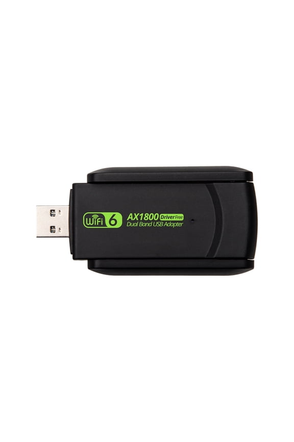 1800Mbps WiFi 6 USB Adapter 802.11AX 2.4G/5GHz USB3.0 Wireless Wi-Fi Ethernet Dongle Network Receiver Card Free Driver