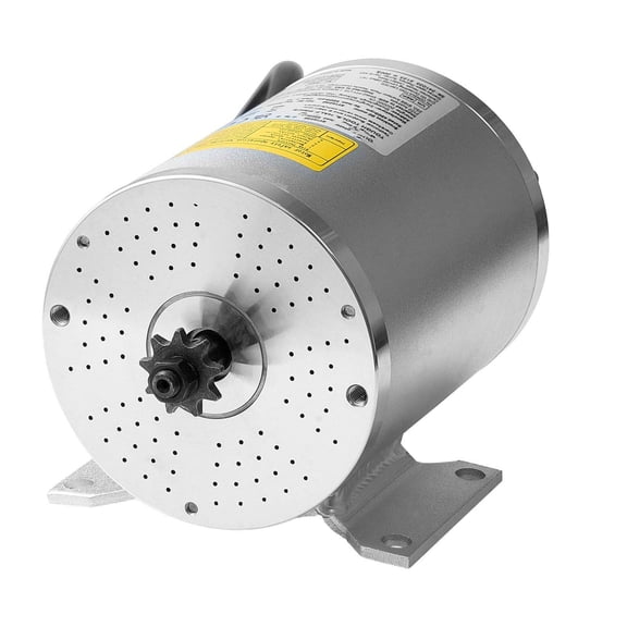 1800W Electric Brushless DC Motor, 48V 4500rpm Go Kart Electric Motor, Electric Dirt Bike Motor Engine for E-Bike Motorcycle Scooter DIY